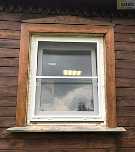 одностворчатые окна в дом